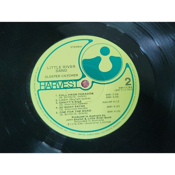 Vintage 1978 Little River Band Sleeper Catcher Record Album ~ SW-11783 ~ Ex - Picture 8 of 8